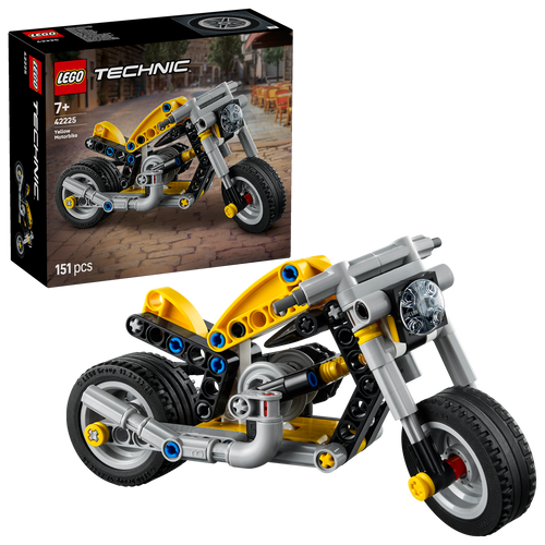 LEGO Technic  42225 Yellow Motorcycle