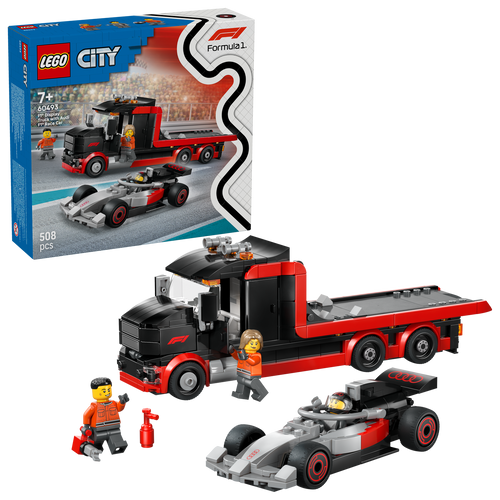 LEGO CITY 60493 Display Truck with Audi F1 Race Car