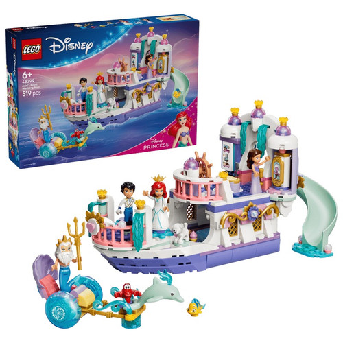 LEGO Disney 43299 Ariel's Royal Wedding Boat