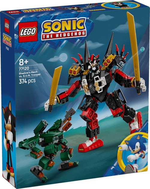 LEGO Sonic 77120 Shadow's Mech vs. G.U.N. Trooper