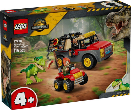 LEGO Jurassic World 77978 Young T. rex Transport Truck
