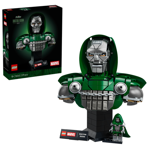 LEGO Marvel 76345 Doctor Doom Bust