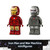 LEGO Marvel 76320 Iron Man & War Machine vs. Hammer Drones