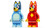 LEGO Bluey 11221 School with Rusty and Bluey