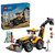 LEGO CITY 60480  Yellow Backhoe Loader