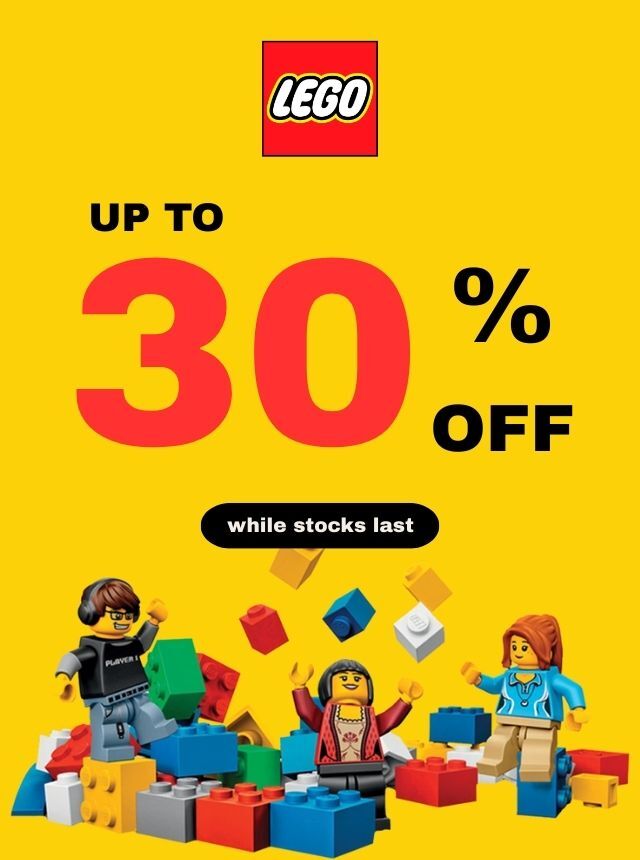 Shop Up To 30% Off Lego 