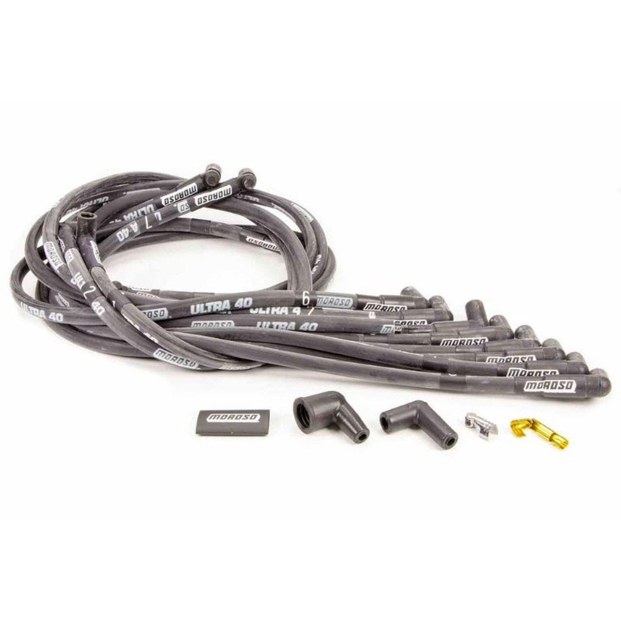 Moroso 73814 Ultra 40 Black Plug Wire Set, Wire Sets -  Canada