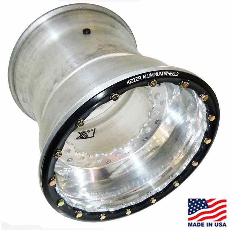 Wide 5 Polished Inner Beadlock Wheel w/ Proring 15x14x5 by Keizer