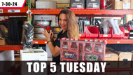 Top 5 Tuesday - July 30th, 2024