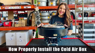 How To Properly Install the Cold Air Box by Dominator