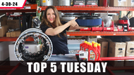 Top 5 Tuesday - April 30, 2024