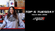 Top 5 Tuesday - March 18th, 2025