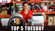 Top 5 Tuesday - April 2, 2024