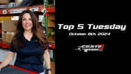 Top 5 Tuesday - October 8th, 2024
