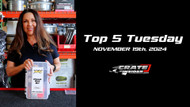 Top 5 Tuesday - November 19th, 2024