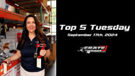 Top 5 Tuesday - September 17th, 2024