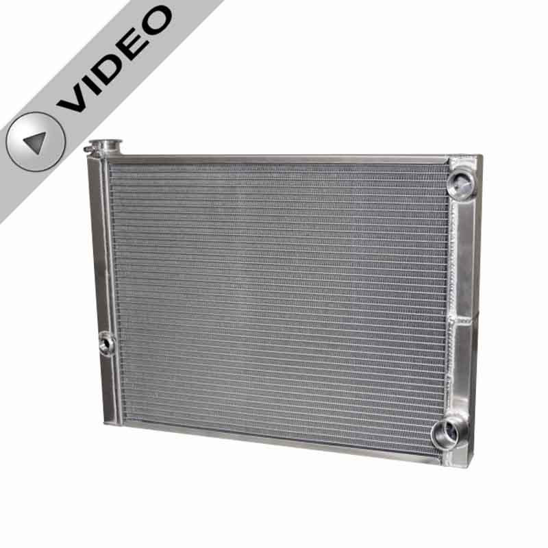 AFCO 80185 Lightweight Radiator for Dirt Late Models 19x27.5