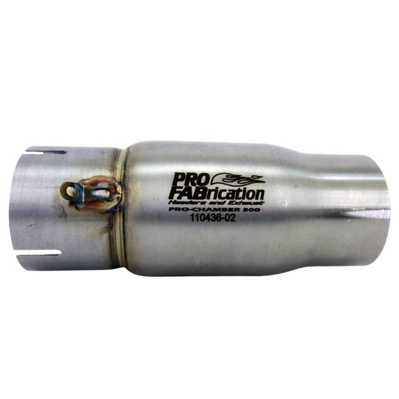 ProFabrication 3" Inlet / Outlet Anti Reversion Muffler Stainless Steel