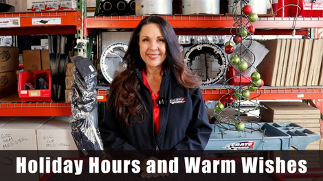 Holiday Hours and Warm Wishes