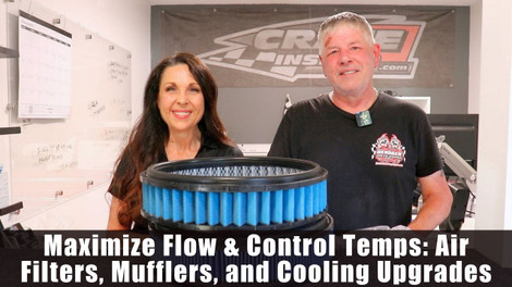 Maximize Flow & Control Temps: Air Filters, Mufflers, and Cooling Upgrades