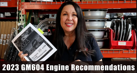 2023 GM604 Engine Recommendations 2023 GM604 Engine Recommendations