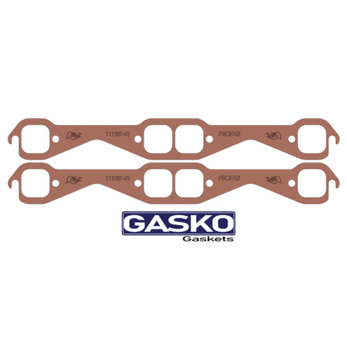GASKO Copper Header Gasket - SBC 23 Degree