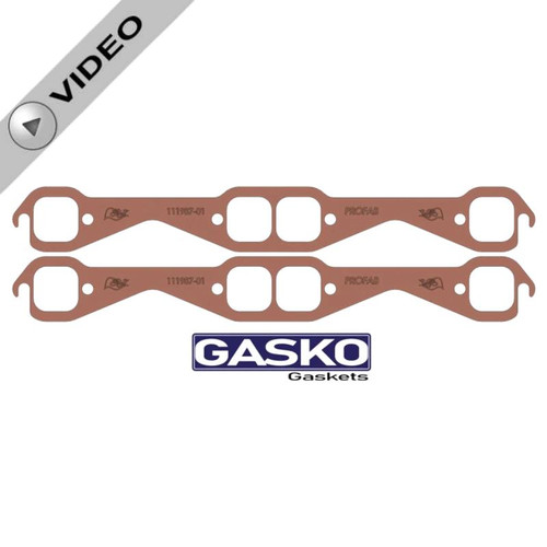 GASKO Copper Header Gasket - SBC 23 Degree
