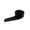 Shrink Sleeve Tubing, 25 ft Long, 1 in Wide, Plastic, Black, Steel, Each