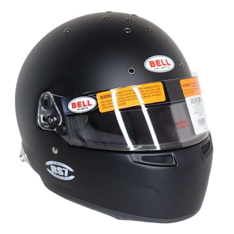 Bell Helmet RS7- Matte Black LTWT K2020 Size 59+ SA2020/FIA8859