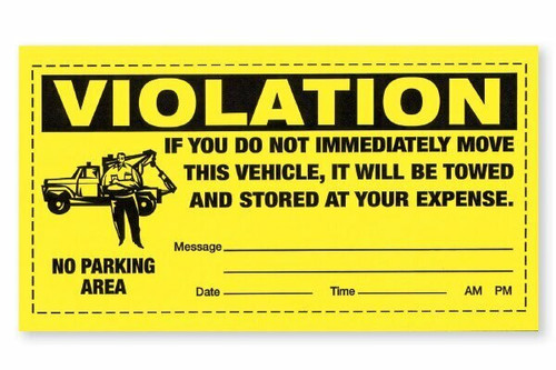 Parking Violation GIANT 5