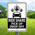 Ride Share Parking - 12x18 Aluminum Sign