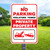 No Parking Private Property - 12x18 Aluminum Sign