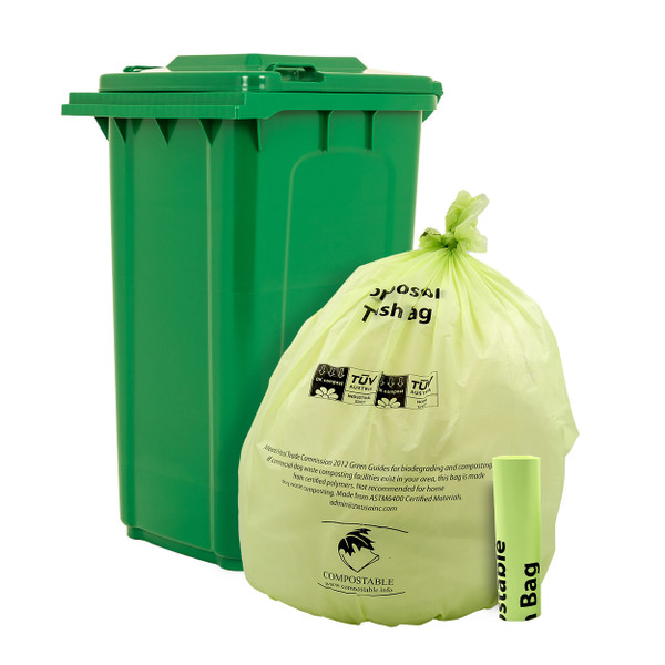 COMPOSTABLE 42" x 48" Extra Large Can Liners
