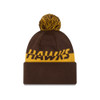 Hawthorn 2026 Q1 Split Script Beanie Brown