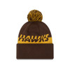 Hawthorn 2026 Q1 Split Script Beanie Brown