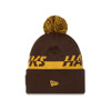 Hawthorn 2026 Q1 Split Script Beanie Brown