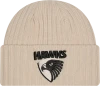 Hawthorn 2026 New Era Knit Rib Cuff Beanie Stone