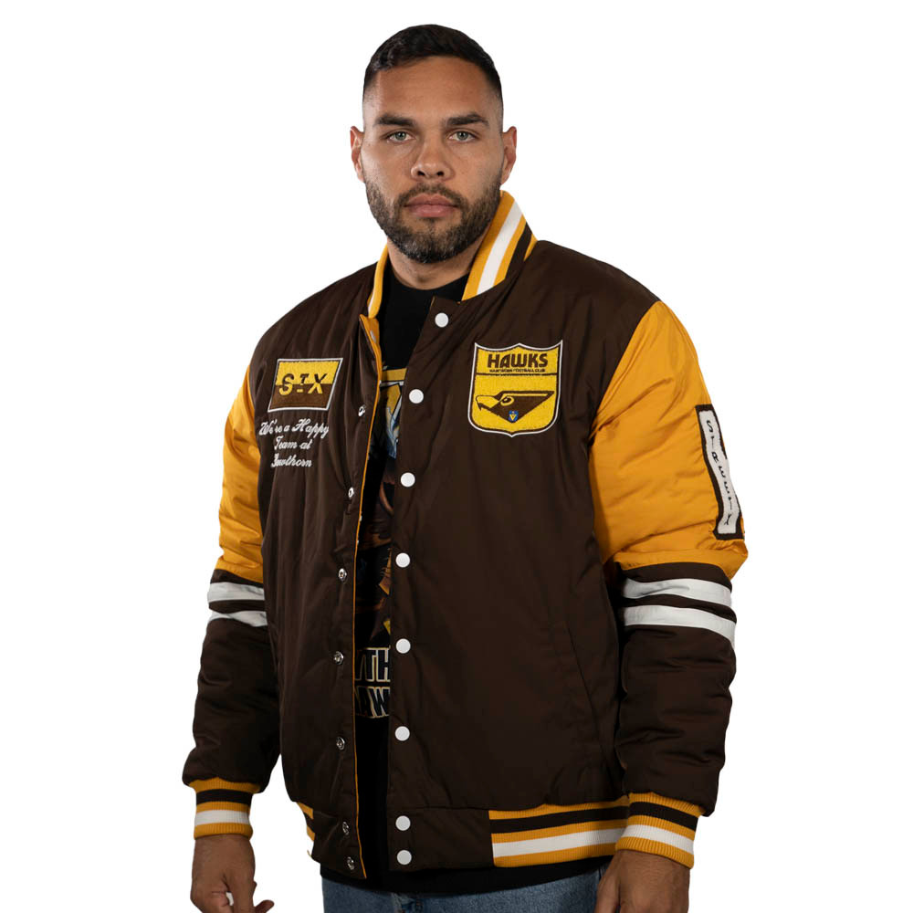 HOPE 美味しけれ ON THE STREET VARSITY JACKET M