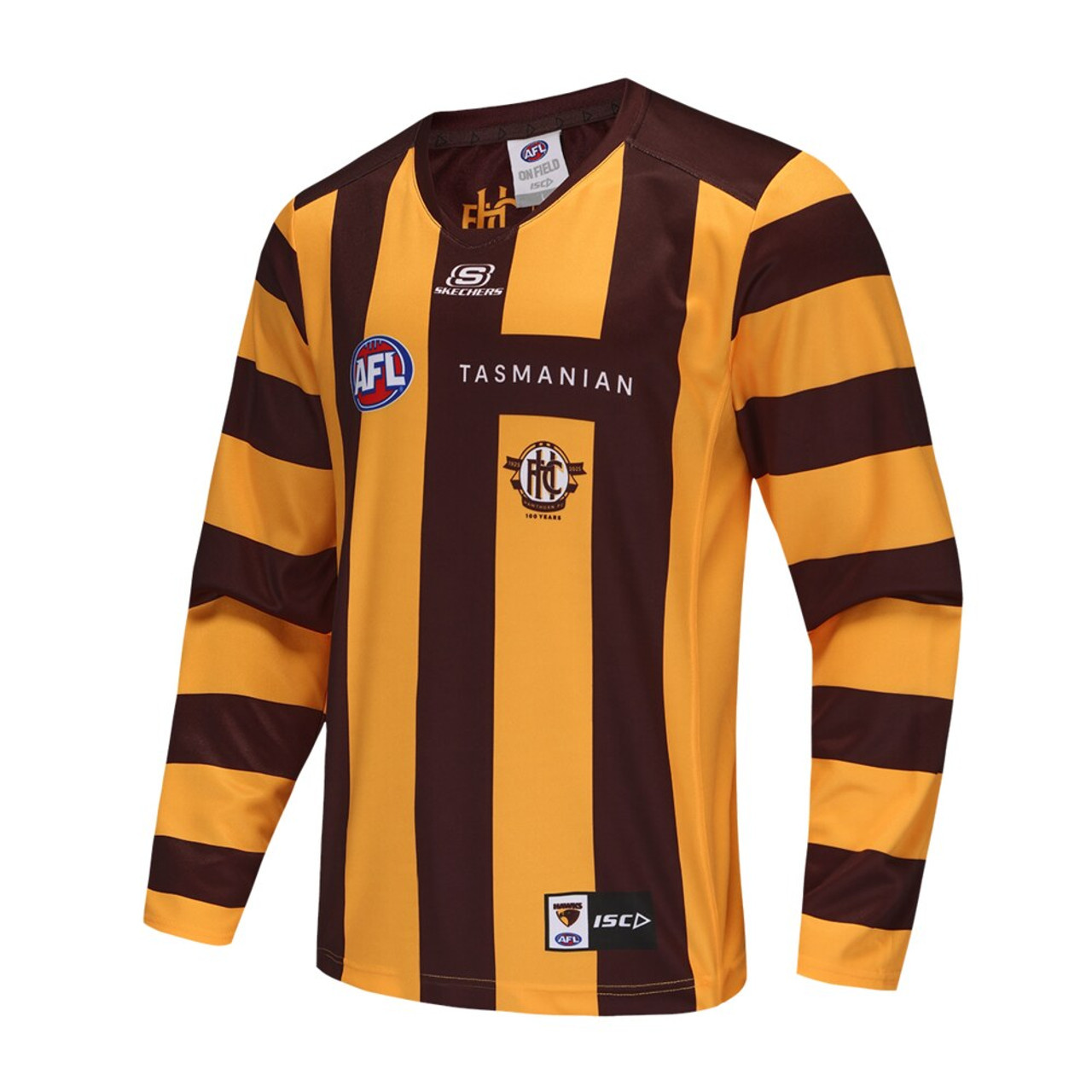 Hawthorn 2025 ISC 100 Year Mens Home Guernsey LS