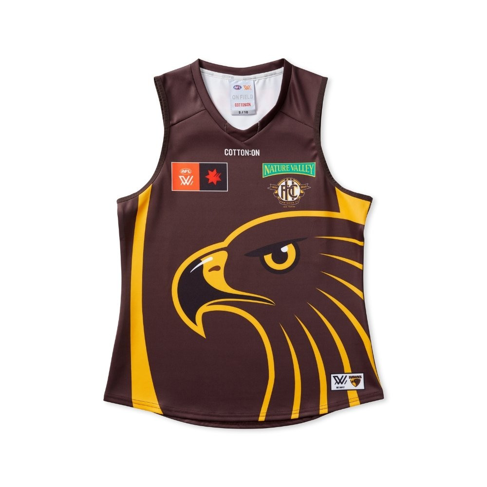 Hawthorn AFLW 2025 Adults Training Guernsey