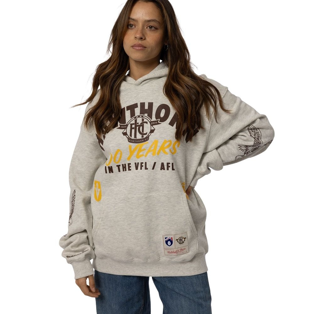 Hawthorn M&N 100 Years VFL/AFL Hoodie - Main Image