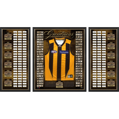 Hawthorn Greatness - Framed Hawthorn Premiership Glory