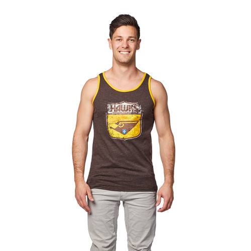 Hawthorn Football Club Men's Retro Summer Singlet