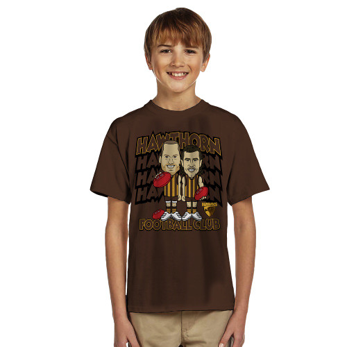 Hawthorn Football Club Nerd Stratton & Roughead Youth Tee