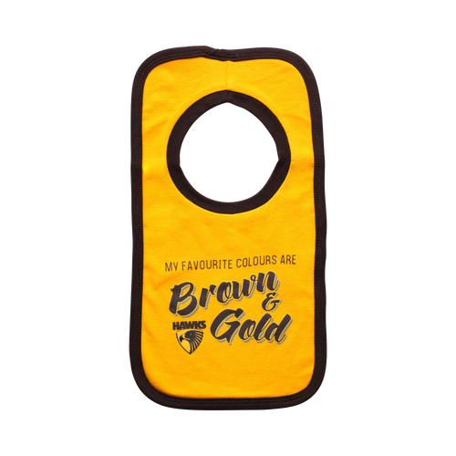 Hawthorn Football Club Summer Baby Bib Set