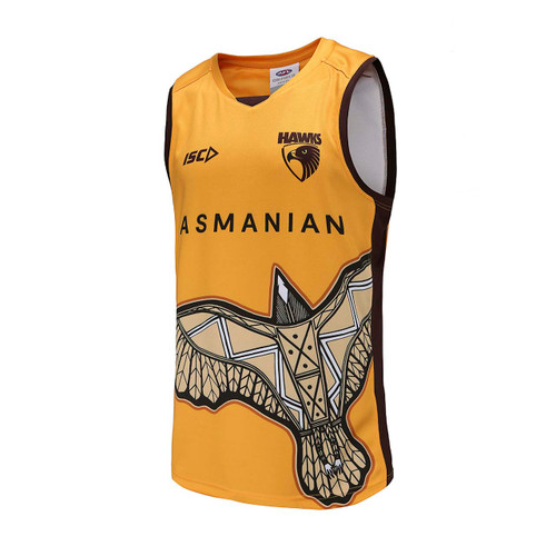 Hawthorn 2023 ISC Mens Gold Training Guernsey