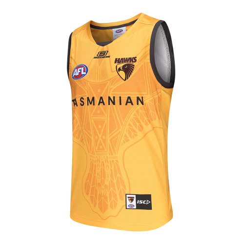 Hawthorn 2024 ISC Mens Gold Training Guernsey