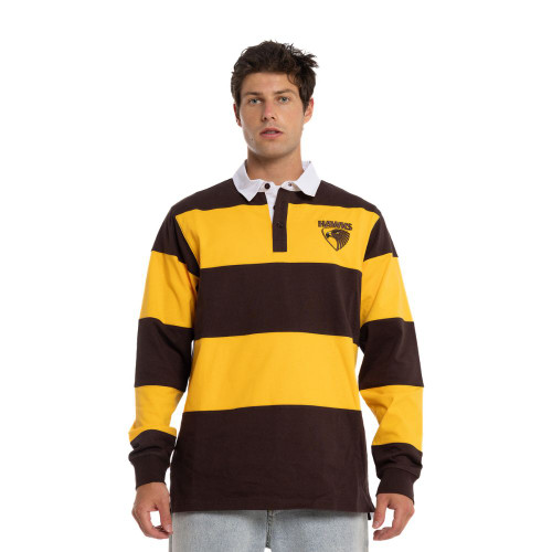 Hawthorn Mens Supporter Rugby Top