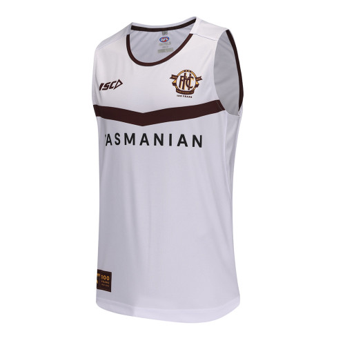 【海外Ｌサイズ】AFL ホーソーン・ホークス 2025 アウェイガーンジー Hawthorn Guernsey, ISC, Training, Men, Women