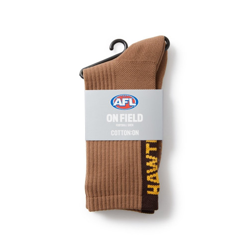 Hawthorn AFLW 2025 Adults Training Socks